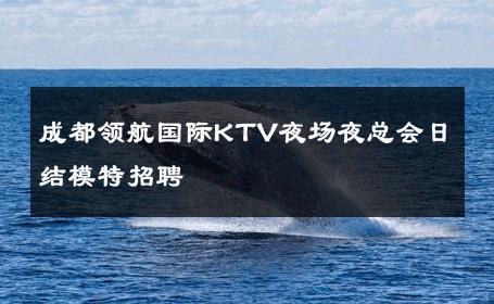成都领航国际KTV夜场夜总会日结模特招聘 