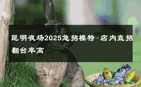 昆明夜场2025急招模特-店内直招翻台率高 