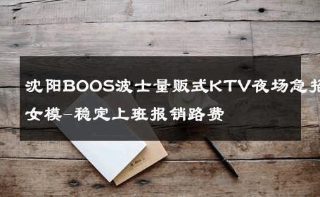 沈阳BOOS波士量贩式KTV夜场急招女模-稳定上班报销路费 