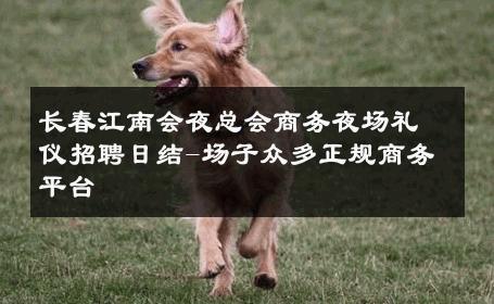 长春江南会夜总会商务夜场礼仪招聘日结-场子众多正规商务平台 