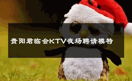 贵阳君临会KTV夜场聘请模特 
