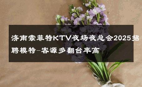 济南索菲特KTV夜场夜总会2025招聘模特-客源多翻台率高 