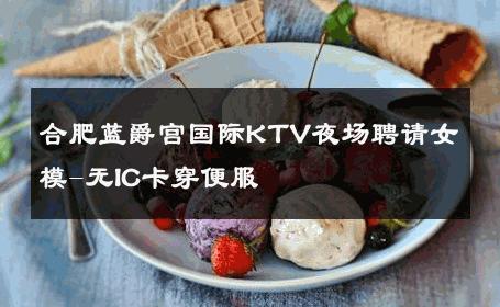 合肥蓝爵宫国际KTV夜场聘请女模-无IC卡穿便服 