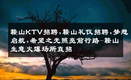 鞍山KTV招聘,鞍山礼仪招聘,梦想启航,希望之光照亮前行路-鞍山生意火爆场所直招