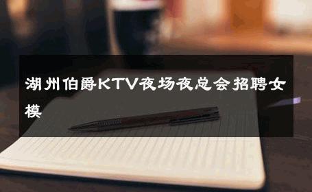 湖州伯爵KTV夜场夜总会招聘女模 