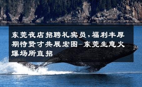 东莞夜店招聘礼宾员,福利丰厚期待贤才共展宏图-东莞生意火爆场所直招