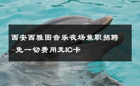 西安西雅图音乐夜场兼职招聘-免一切费用无IC卡 