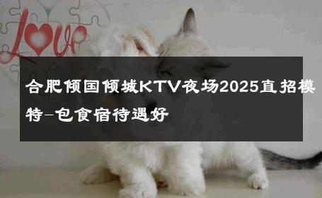 合肥倾国倾城KTV夜场2025直招模特-包食宿待遇好 