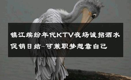镇江缤纷年代KTV夜场诚招酒水促销日结-可兼职梦想靠自己 