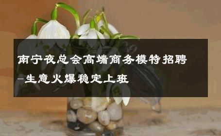 南宁夜总会高端商务模特招聘-生意火爆稳定上班 
