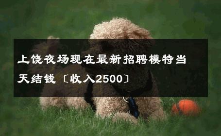 上饶夜场现在最新招聘模特当天结钱〔收入2500〕 