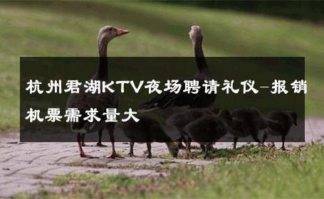 杭州君湖KTV夜场聘请礼仪-报销机票需求量大 