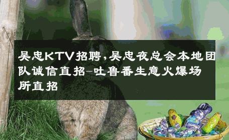 吴忠KTV招聘,吴忠夜总会本地团队诚信直招-吐鲁番生意火爆场所直招