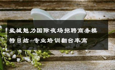盐城魅力国际夜场招聘商务模特日结-专业培训翻台率高 