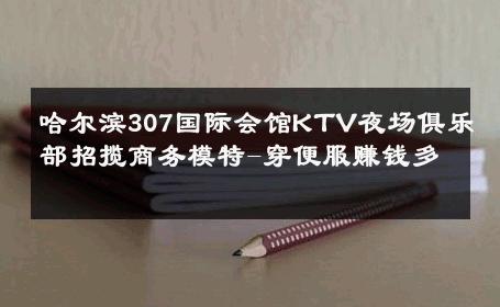 哈尔滨307国际会馆KTV夜场俱乐部招揽商务模特-穿便服赚钱多 