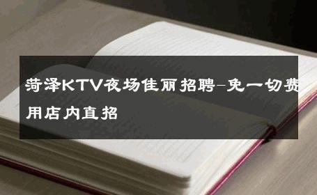 菏泽KTV夜场佳丽招聘-免一切费用店内直招 