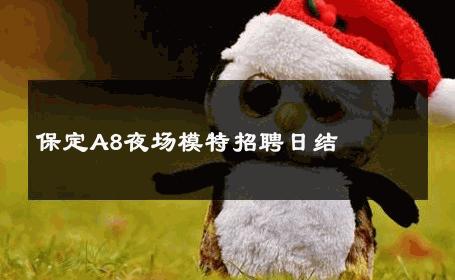 保定A8夜场模特招聘日结 