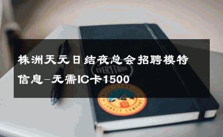 株洲天元日结夜总会招聘模特信息-无需IC卡1500 