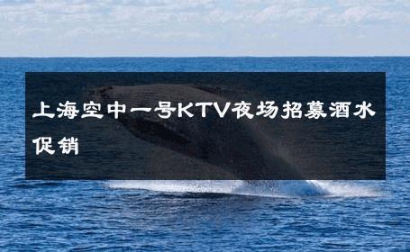 上海空中一号KTV夜场招募酒水促销 