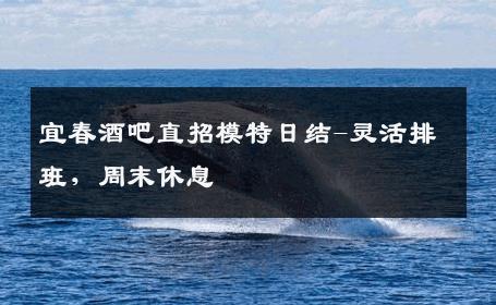 宜春酒吧直招模特日结-灵活排班，周末休息 