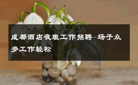 成都酒店夜班工作招聘-场子众多工作轻松 