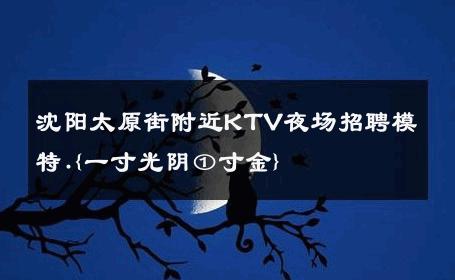 沈阳太原街附近KTV夜场招聘模特.{一寸光阴①寸金} 