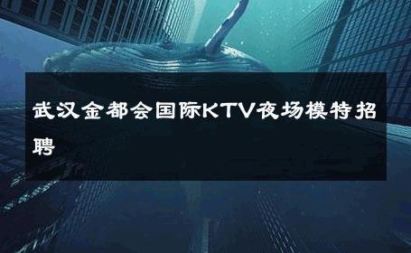 武汉金都会国际KTV夜场模特招聘 