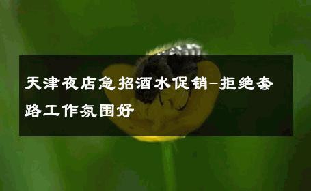 天津夜店急招酒水促销-拒绝套路工作氛围好 