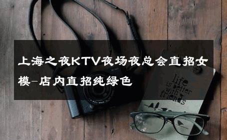 上海之夜KTV夜场夜总会直招女模-店内直招纯绿色 