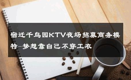 宿迁千鸟园KTV夜场招募商务模特-梦想靠自己不穿工衣 