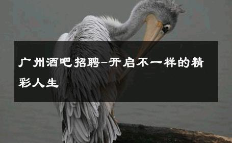 广州酒吧招聘-开启不一样的精彩人生 