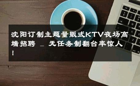 沈阳订制主题量贩式KTV夜场高端招聘 _ 无任务制翻台率惊人！ 