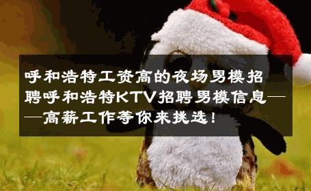 呼和浩特工资高的夜场男模招聘呼和浩特KTV招聘男模信息——高薪工作等你来挑选！ 
