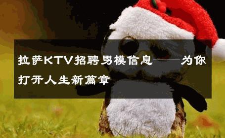拉萨KTV招聘男模信息——为你打开人生新篇章 