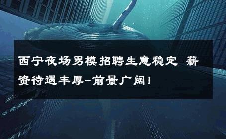 西宁夜场男模招聘生意稳定-薪资待遇丰厚-前景广阔！ 