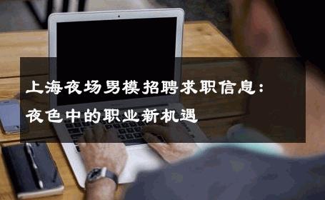 上海夜场男模招聘求职信息：夜色中的职业新机遇 