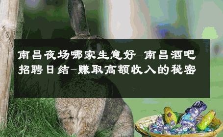 南昌夜场哪家生意好-南昌酒吧招聘日结-赚取高额收入的秘密 
