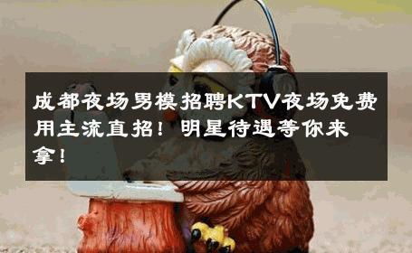 成都夜场男模招聘KTV夜场免费用主流直招！明星待遇等你来拿！ 