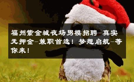 福州紫金城夜场男模招聘-真实无押金-兼职首选！梦想启航-等你来！ 