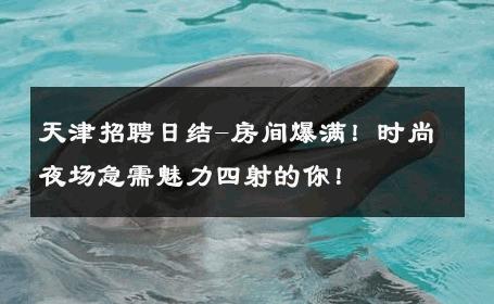 天津招聘日结-房间爆满！时尚夜场急需魅力四射的你！ 