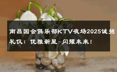 南昌国会俱乐部KTV夜场2025诚招礼仪：优雅新星-闪耀未来！ 