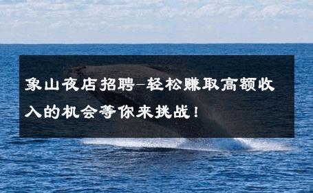象山夜店招聘-轻松赚取高额收入的机会等你来挑战！ 