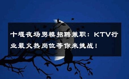 十堰夜场男模招聘兼职：KTV行业最火热岗位等你来挑战！ 