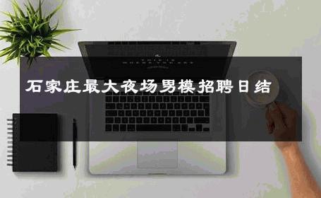 石家庄最大夜场男模招聘日结 