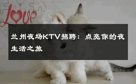 兰州夜场KTV招聘：点亮你的夜生活之旅 