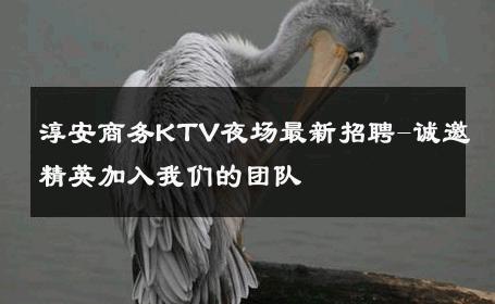 淳安商务KTV夜场最新招聘-诚邀精英加入我们的团队 