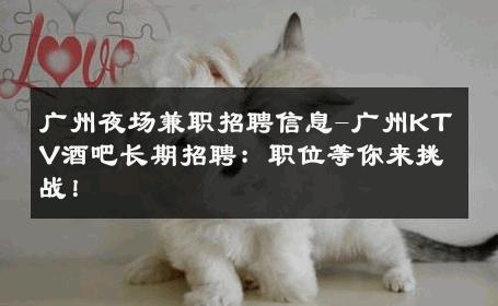 广州夜场兼职招聘信息-广州KTV酒吧长期招聘：职位等你来挑战！ 