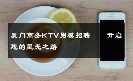 厦门商务KTV男模招聘——开启您的星光之路 