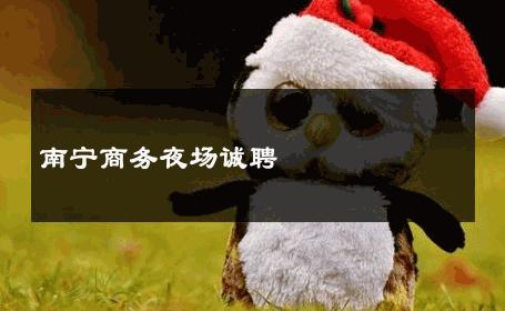 南宁商务夜场诚聘 