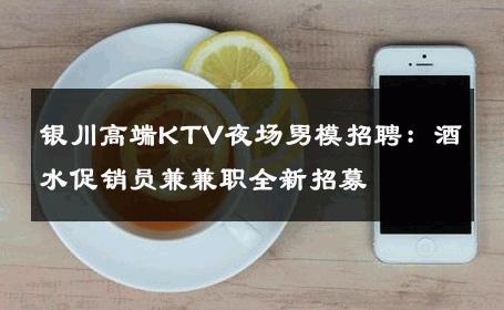 银川高端KTV夜场男模招聘：酒水促销员兼兼职全新招募 
